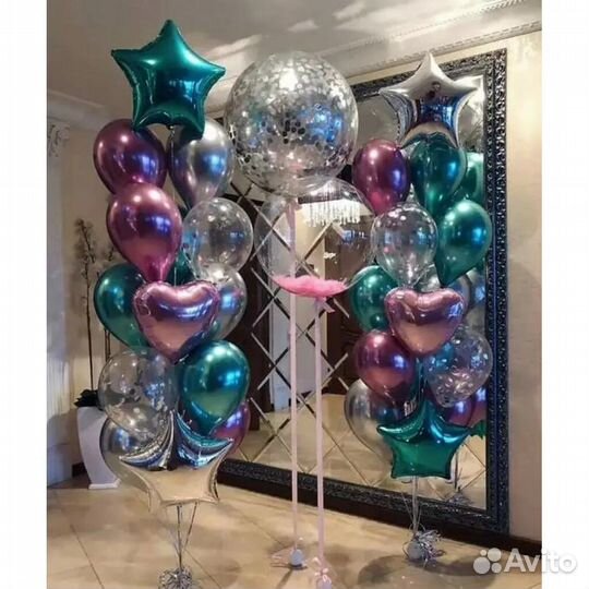Воздушные шары на праздник Гелиевые шары