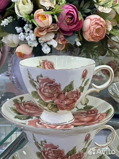 Чайный сервиз корейская Роза