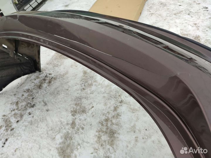 Задний бампер Hyundai Solaris 2