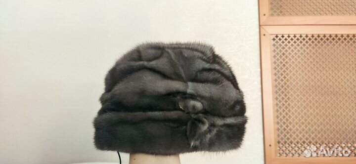 Шапка норковая женская