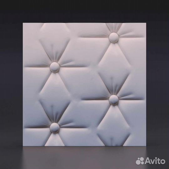 Гипсовая 3D панель 