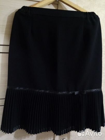 Юбка женская чёрная 56 размер