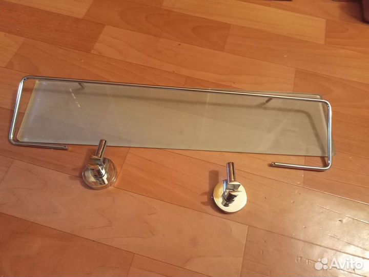 Полка настенная стеклянная