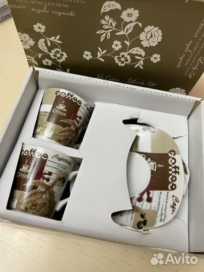 Кофейный набор фарфор