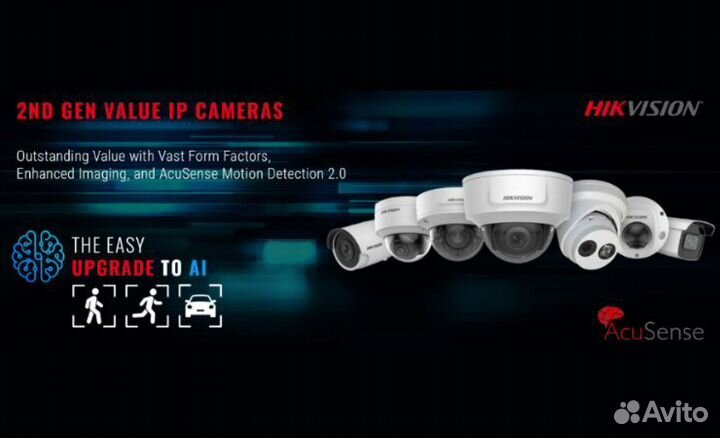 Видеонаблюдение с аналитикой лиц