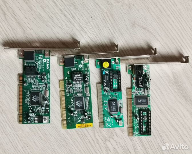 Аппаратная сетевая карта PCI, память, DVD привод