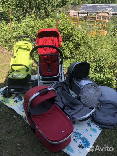 Коляска 7 в 1 nuna ivvi silver