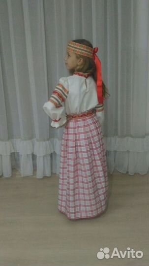 Славянский народный костюм на девочку