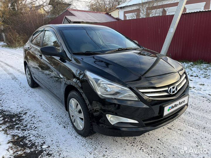 Hyundai Solaris 1.6 МТ, 2015, 130 000 км