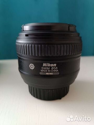 Объектив AF-S Nikkor lens 50mm f/1.4G объявление продам