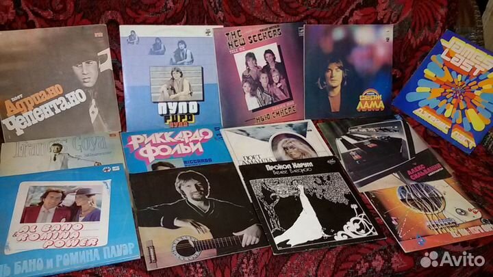 Грампластинки- разное