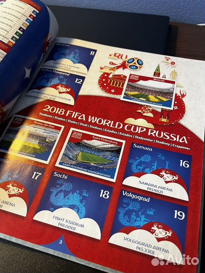 Panini fifa world cup 2018 с наклейками