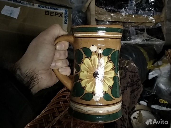 Кружек пара глина новые