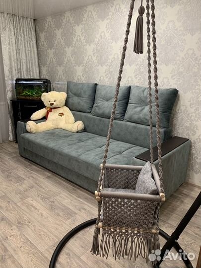 Детские качели в стиле макраме