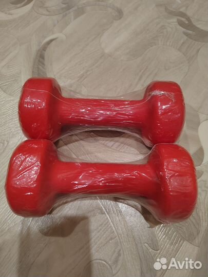 Гантели 3 кг. 2 шт. Новые