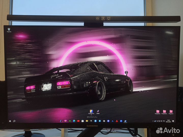 Монитор с IPS матрицей 23.8/24 дюйма 100hz/герц