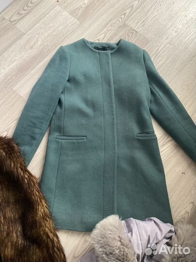 Женские вещи коробка 42-44,куртки, пальто