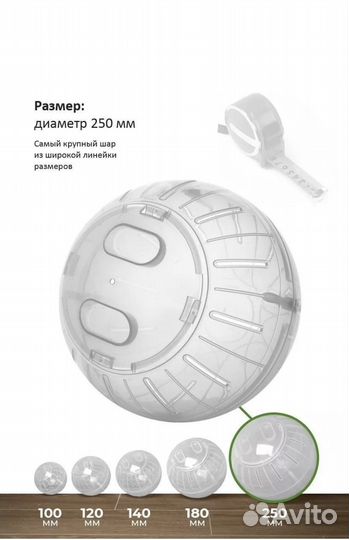 Прогулочный шар для грызунов