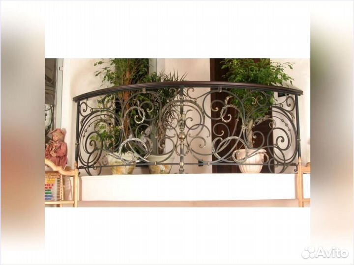 Балкон кованый