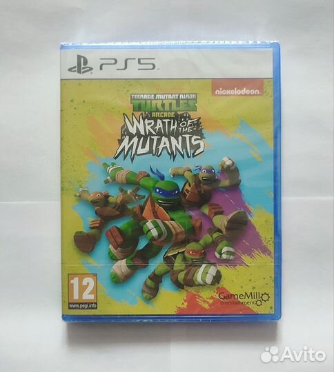 Tmnt Arcade: Wrath of the Mutants (PS5) Новые