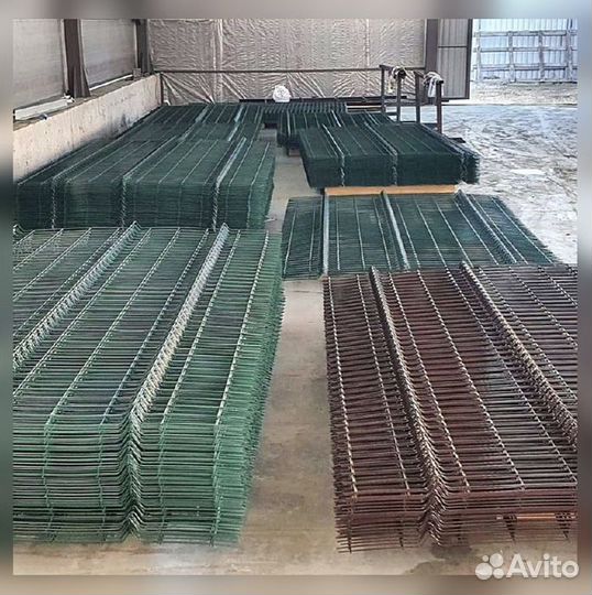 Забор из 3д сетки