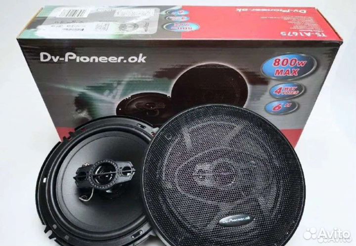 Автомобильные колонки Pioneer/16см/Новые