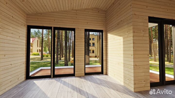 Утеплённый Мини дом с Чистовой Отделкой