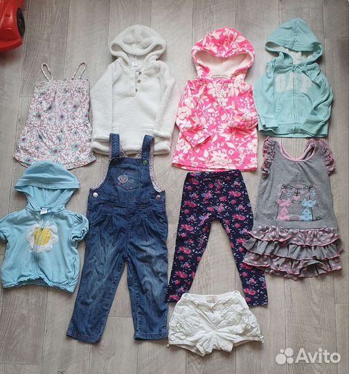 Вещи пакетом на девочку от 1 года до 2