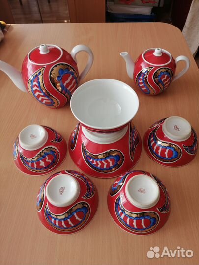 Чайный сервиз СССР национальный