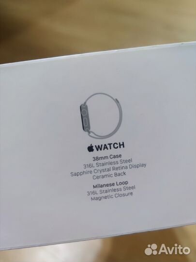 Коробка Apple watch