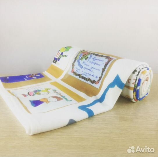 Плед с фотографиями