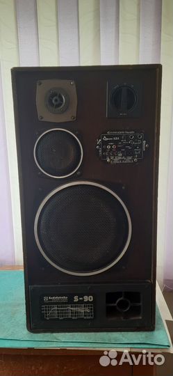 Колонки радиотехника S90, блютуз колонка
