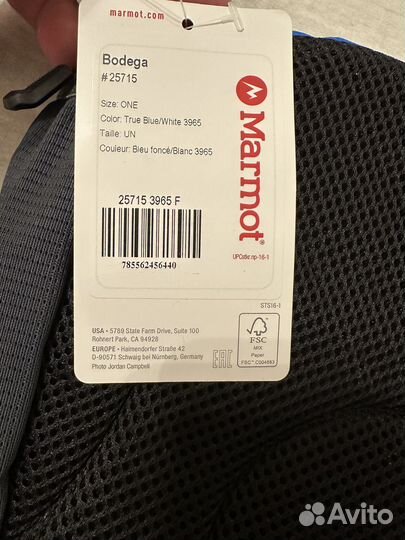 Сумка marmot gorpcore