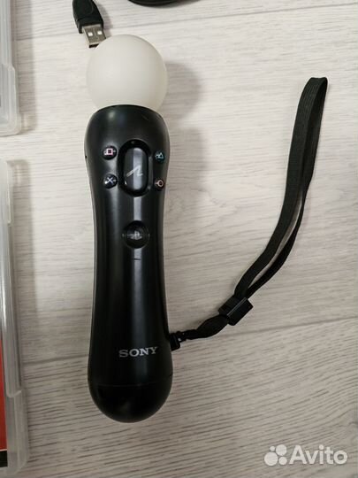 PS Move для PS3 / PS4 + камера + много игр