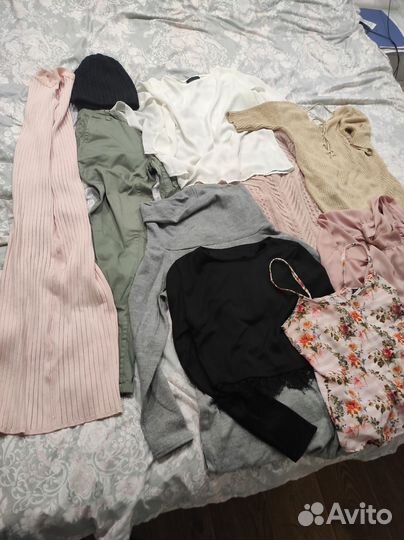 Вещи пакетом bershka, h&m и т.д. XS S