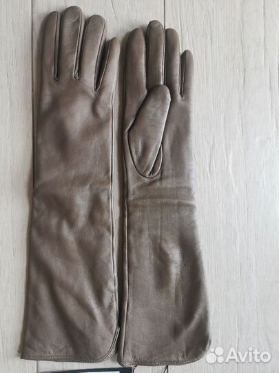 Перчатки labbra 6.5 кожа ягненка Снежная королева