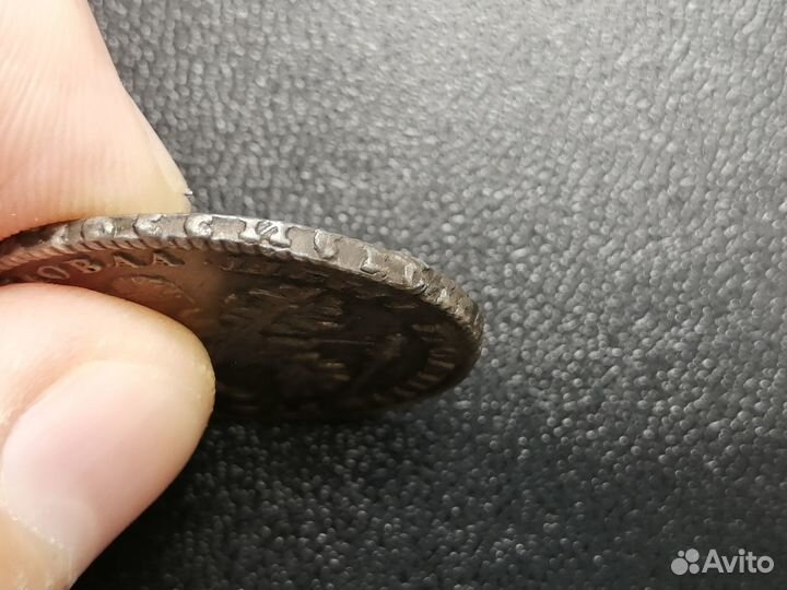 Редкая (R2) монета - полтина 1724г., Петр I