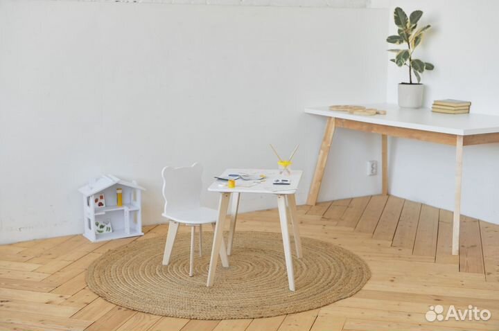 Растущий стол + стул комплект детский