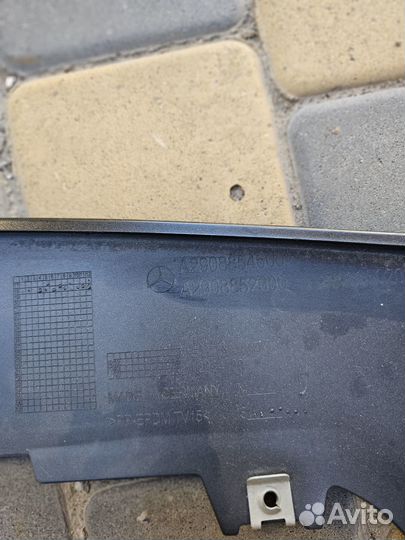 Диффузор задний Мерседес AMG GT 53 Оригинал