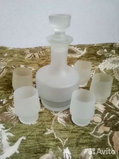 Графин с рюмками СССР