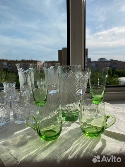 Хрустальные бокалы