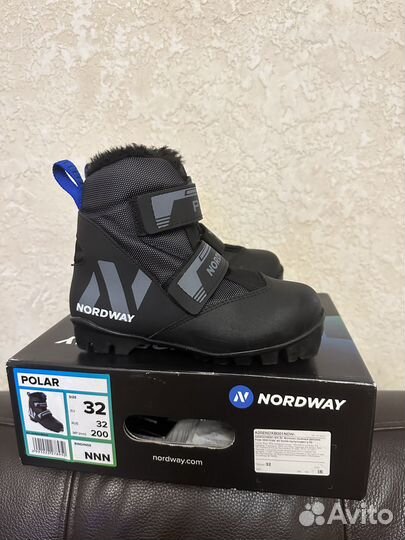 Ботинки для лыж Nordway Polar NNN размер 32RU