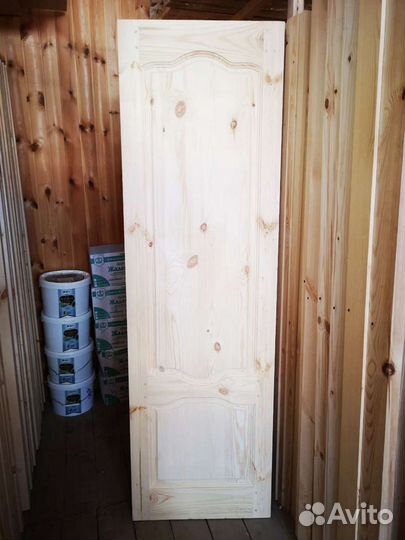 Двери межкомнатные из массива Сосны деревянные