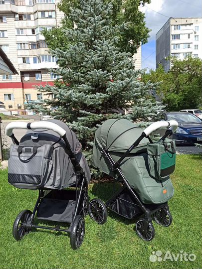 Новая коляска с перекидной ручкой Luxmom H2