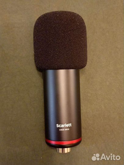 Студийный микрофон Scarlett cm25 mklll снизил цену