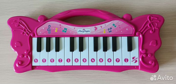 Детский синтезатор новый