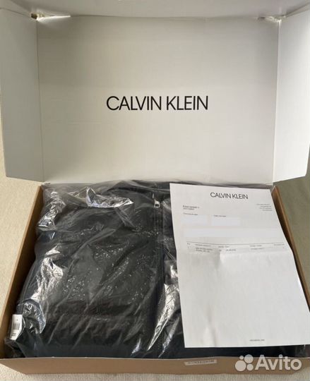 Пуховик зимний женский calvin klein