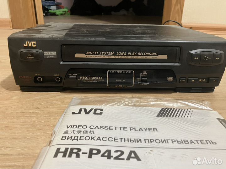 Видеомагнитофон jvc