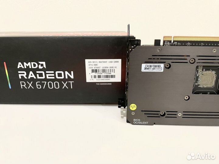 Видеокарта PowerColor Radeon rx6700xt, 12GB