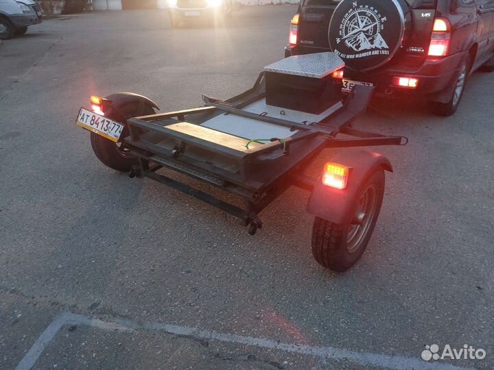 Прицеп US складной для перевозки мотоциклов Kendon